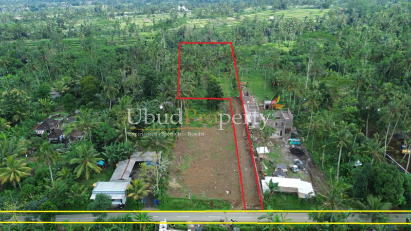 Ubud Property Land For Sale in Ubud Bali