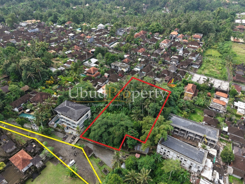 Ubud Property Land For Sale in Ubud Bali