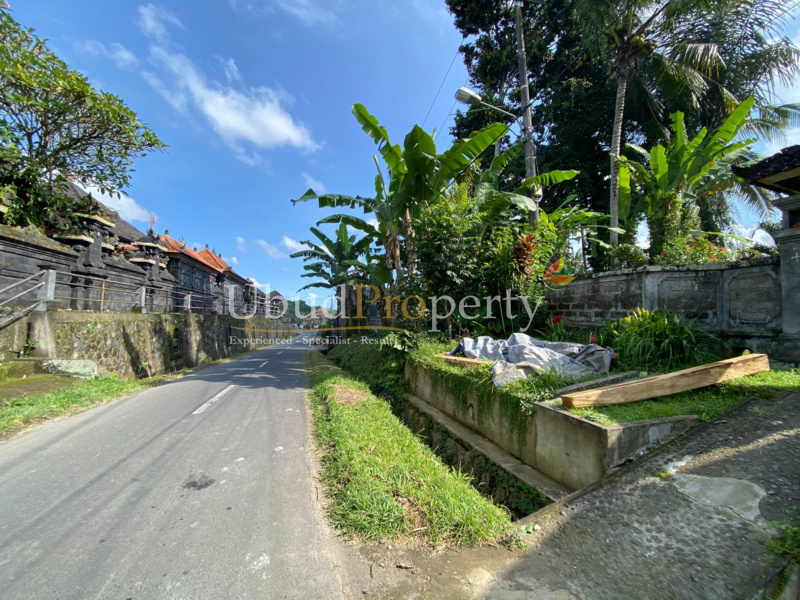 Ubud Property Land For Sale in Ubud Bali