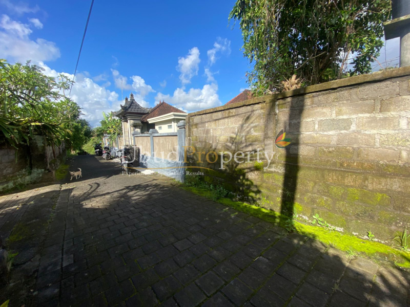 Ubud Property Land For Sale in Ubud Bali