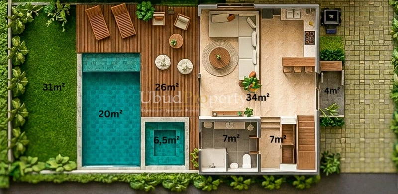 Ubud Property Villa For Sale in Ubud Bali